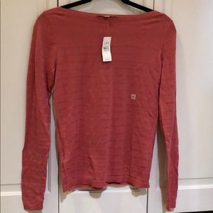 Long sleeve striped shirt